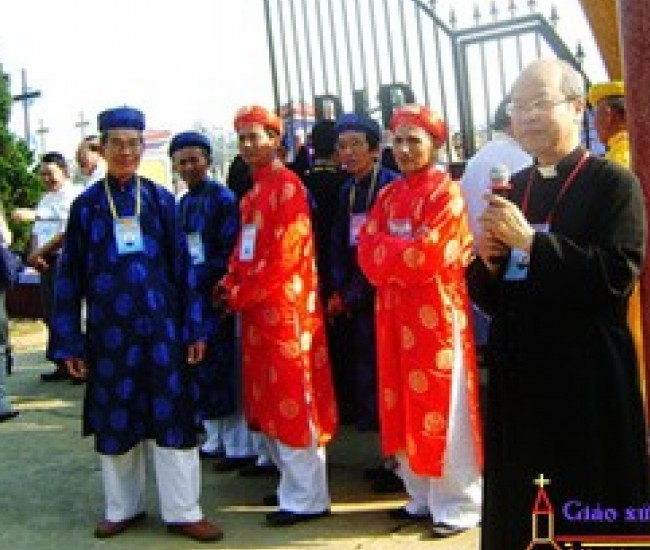 Giáo xứ Dương Sơn duy trì nét đẹp văn hóa đầu năm