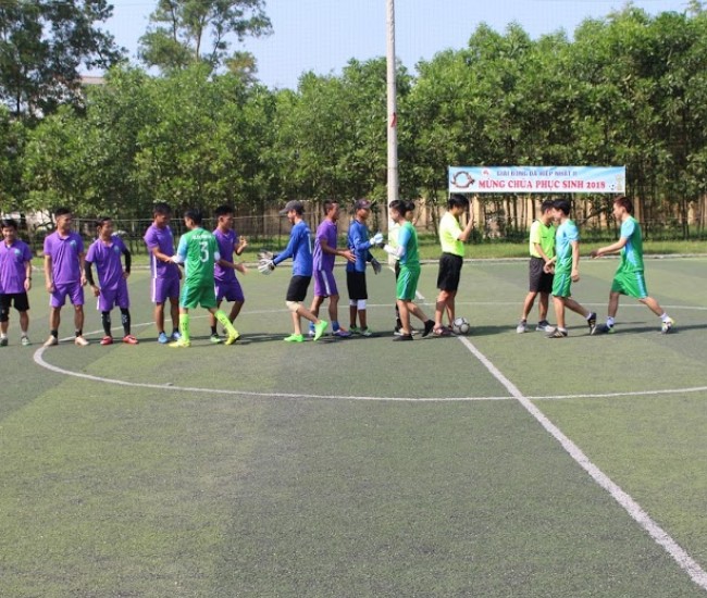 Hình ảnh trận đấu bóng đá giữa Gx Dương Sơn gặp Gx An Truyền