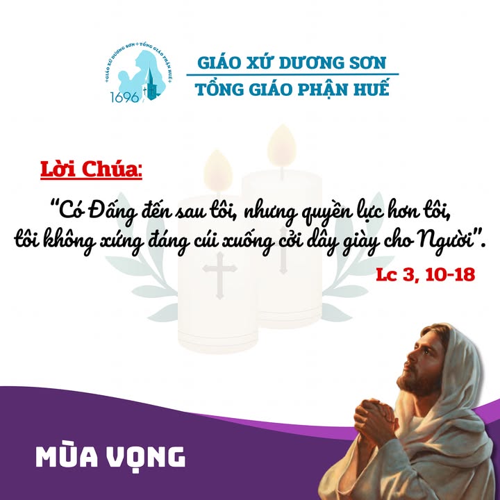 CHÚA NHẬT THỨ III MÙA VỌNG