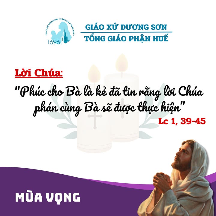 CHÚA NHẬT THỨ IV MÙA VỌNG