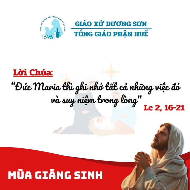 THỨ TỨ, TUẦN BÁT NHẬT GIÁNG SINH  - Đức Maria - Mẹ Thiên Chúa