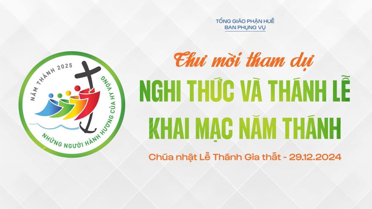 TỔNG GIÁO PHẬN HUẾ - BAN PHỤNG VỤ