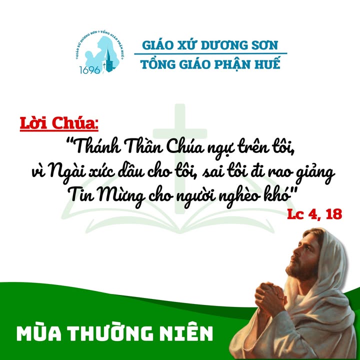 CHÚA NHẬT THỨ III MÙA THƯỜNG NIÊN