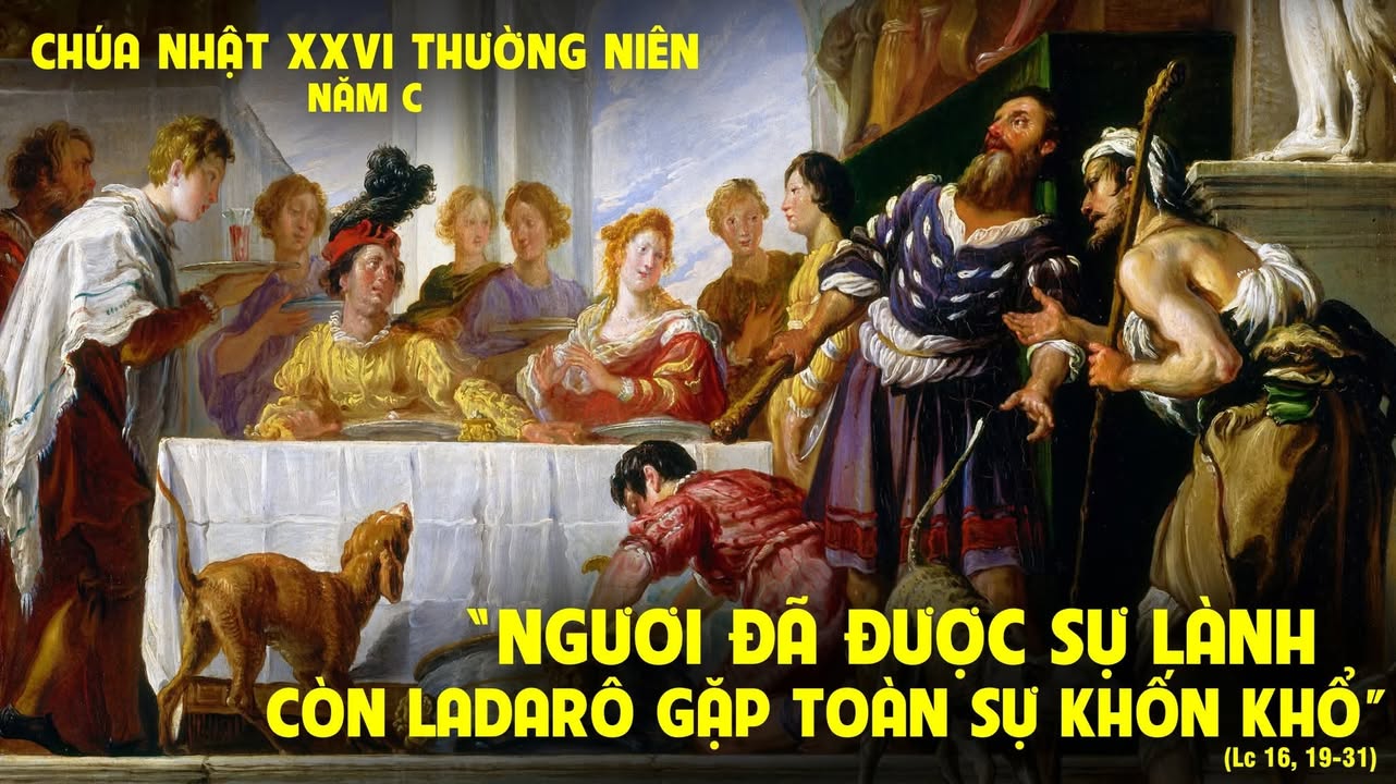 CHÚA NHẬT THỨ XXVI MÙA THƯỜNG NIÊN