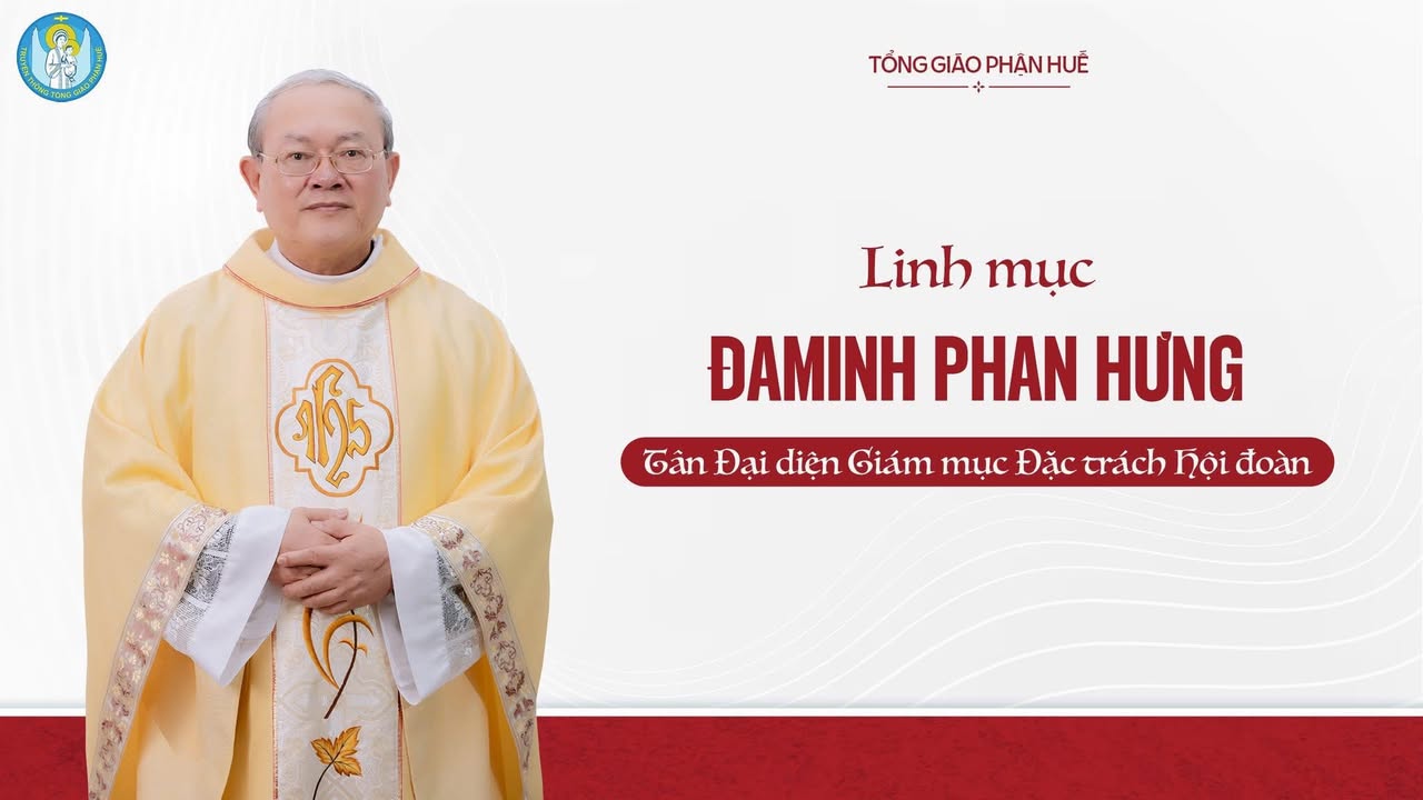 GIÁO XỨ DƯƠNG SƠN XIN HÂN HOAN CHÚC MỪNG CHA TÂN ĐẠI DIỆN GIÁM MỤC ĐẶC TRÁCH CÁC HỘI ĐOÀN
