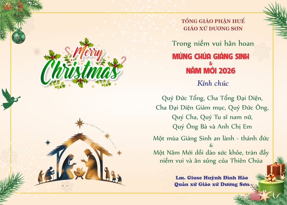 Trong niềm vui hân hoan