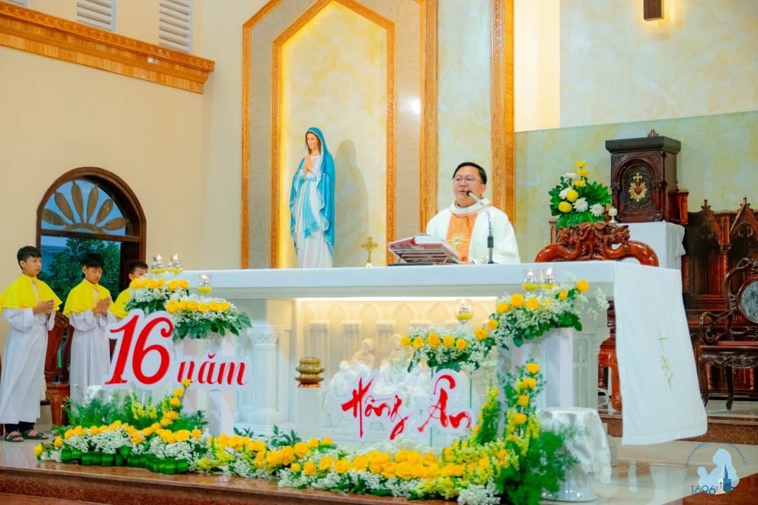 ⛪KỶ NIỆM 16 NĂM HỒNG ÂN LINH MỤC CHA QUẢN XỨ GIUSE HUỲNH ĐÌNH HÀO