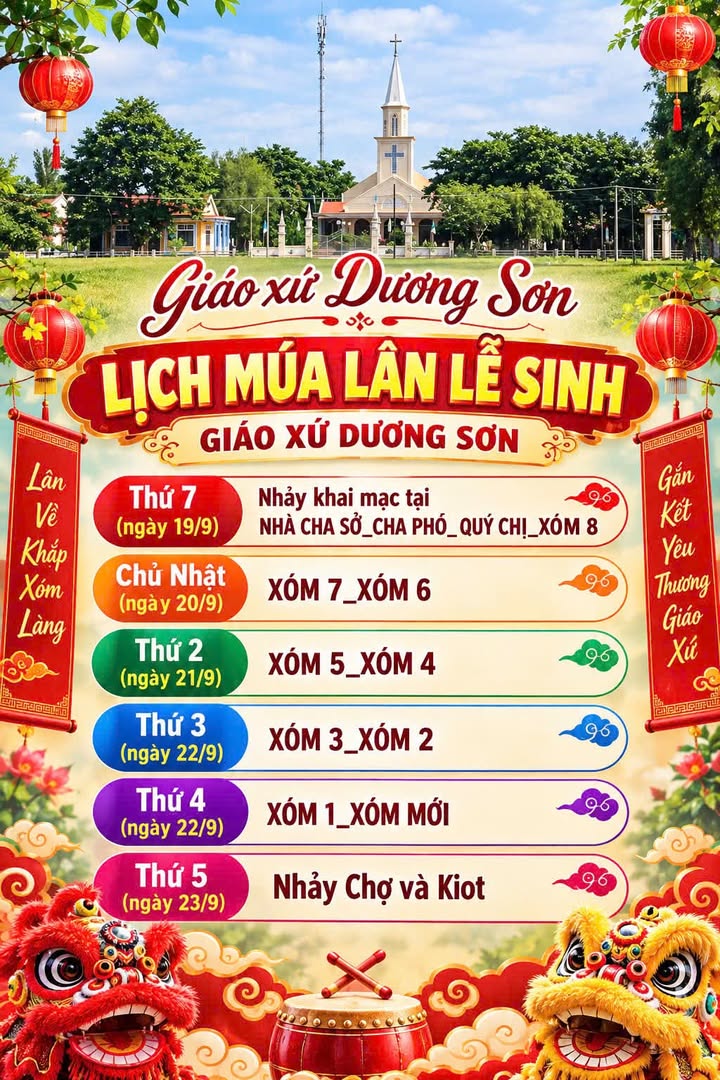 Mùa Trung Thu - Mùa Nhảy Lân -  Cũng Là Mùa Của Niềm Vui và Yêu Thương