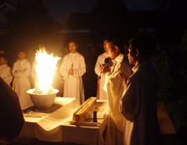 Hình ảnh Thánh lễ Vọng Phục Sinh GX Dương Sơn