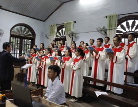 Hình ảnh thánh lễ kính Thánh CECILIA - Bổn mạng ca đoàn Gx Dương Sơn